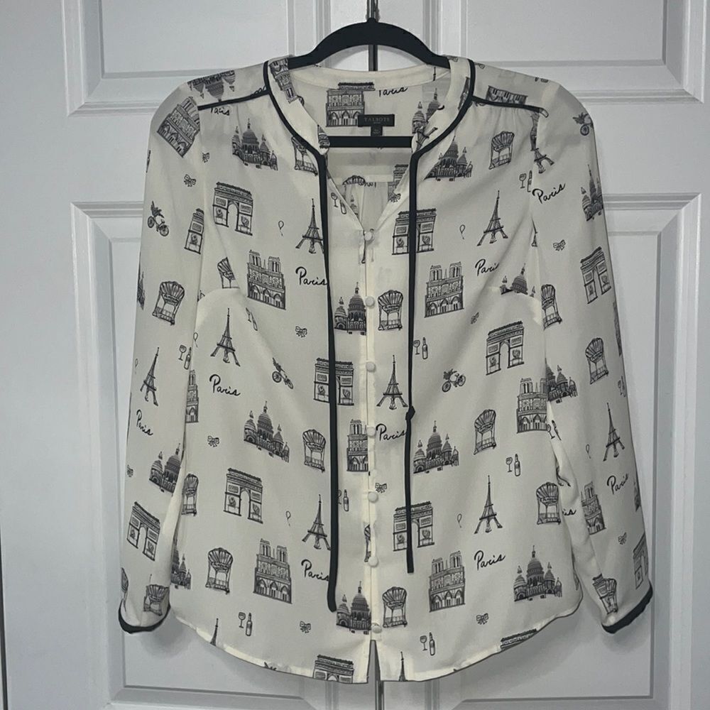 Talbots Paris blouse - Picture 1 of 7